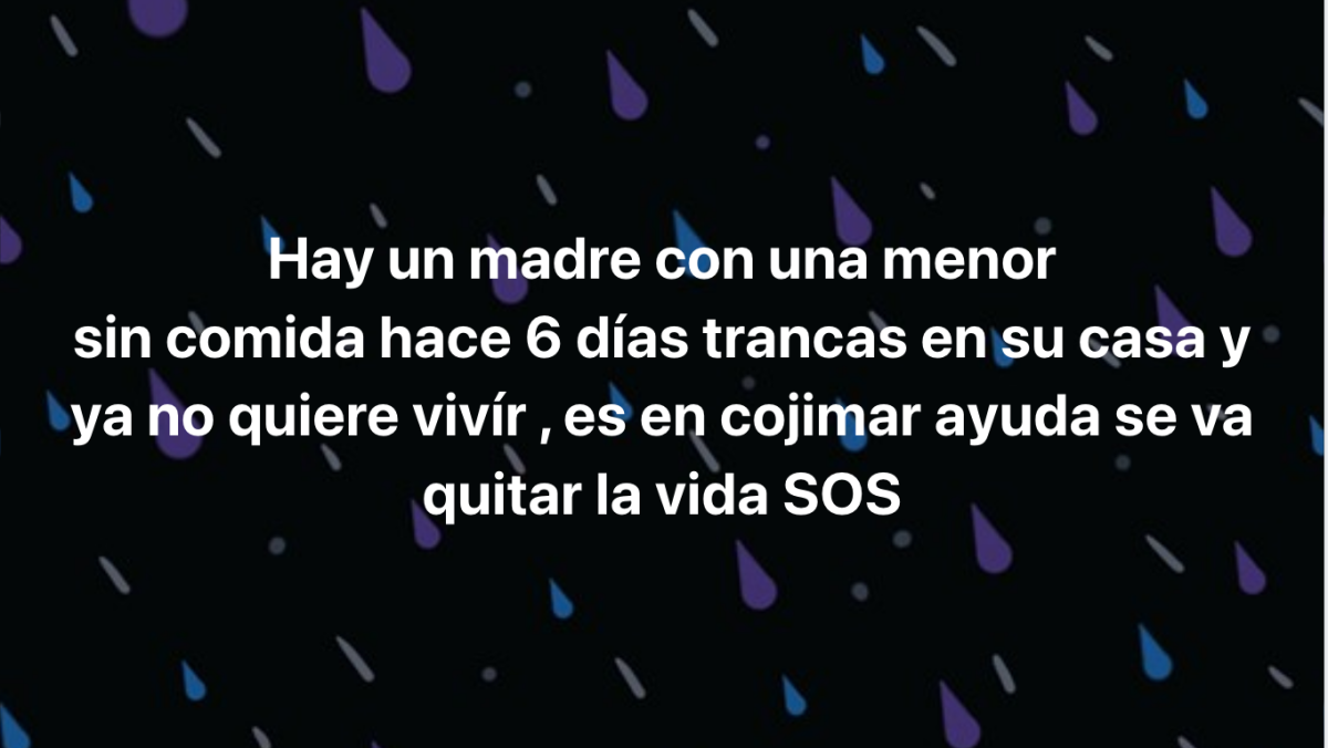 Desgarrador Piden Ayuda Para Una Madre Cubana Que Lleva D As Sin Dar