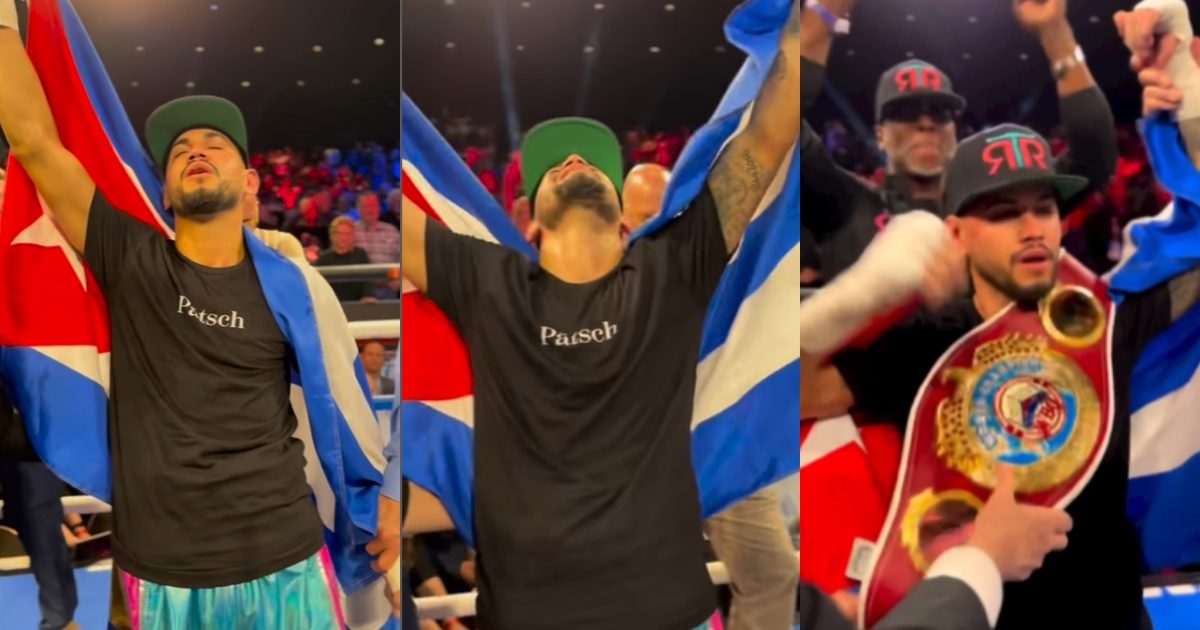 Boxeador Cubano Robeisy Ramírez, Campeón Mundial De WBO En Peso Pluma