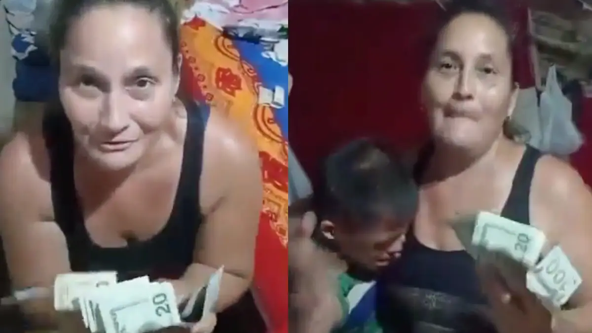 Desgarrador video muestra a madre cubana agradeciendo a Alain Paparazzi