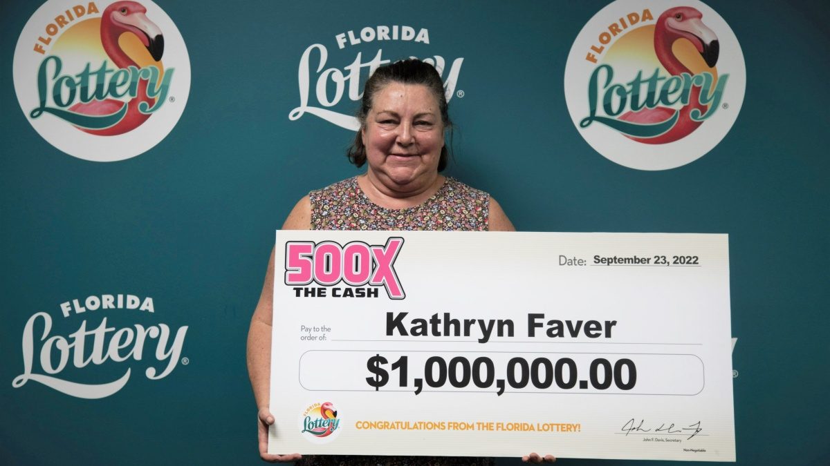 The Florida lottery awards two people  million for scratch cards